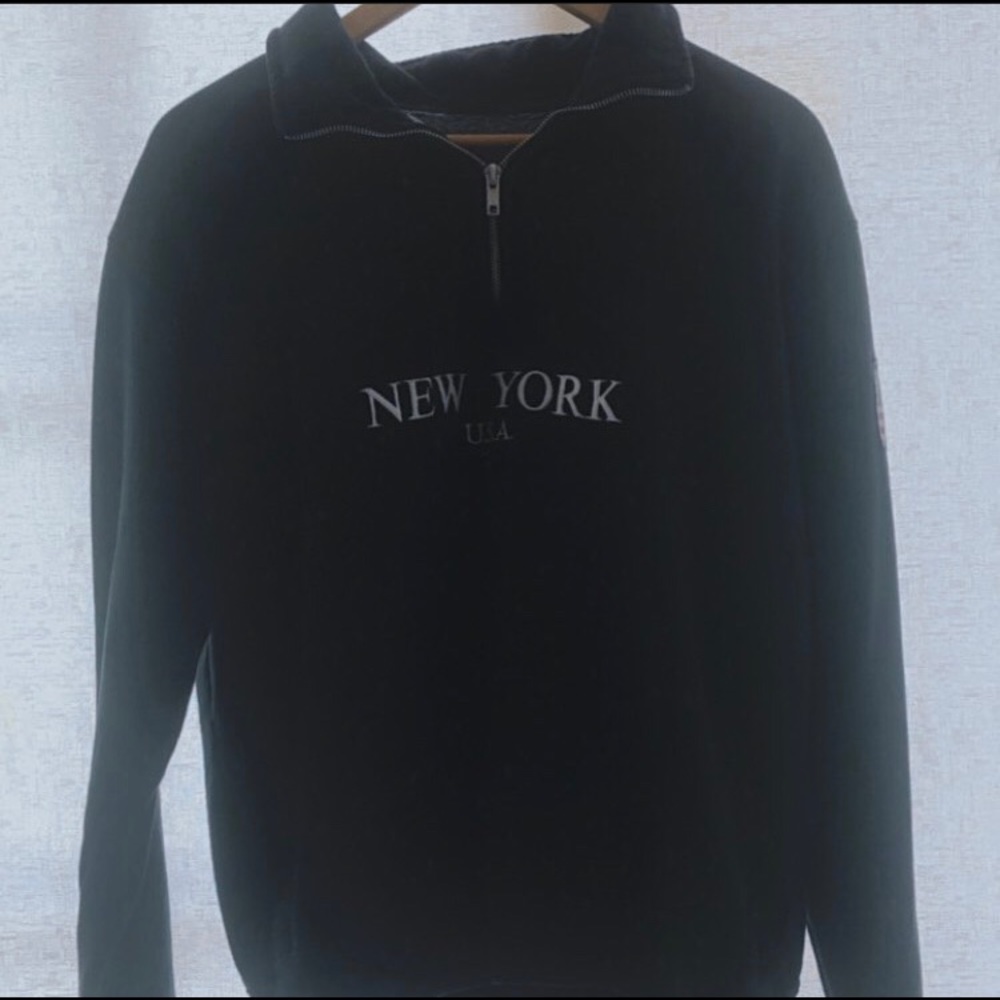 COPY - super cute half zip brandy melville